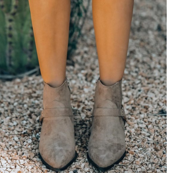 FELICITY Suede Western Boots - Picture 11 of 12